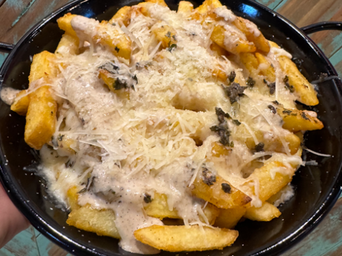 Patatas trufadas